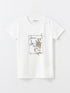 LC Waikiki Crew Neck Printed Short Sleeve Women's T-shirt